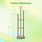 RGB Lighted Plant Stand 6-Tier Vertical Shelf with APP Remote Control